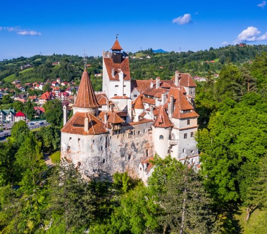 Le château de Dracula à Bran, Roumanie