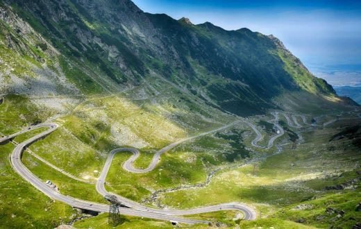 La route Transfagarasan